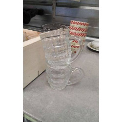 TASSES VERRE X2