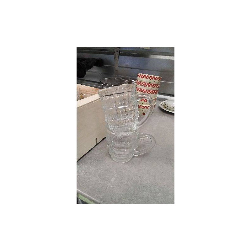 TASSES VERRE X2