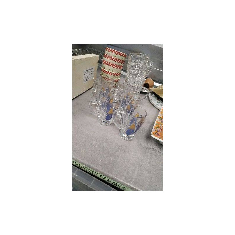 TASSES VERRE X6 