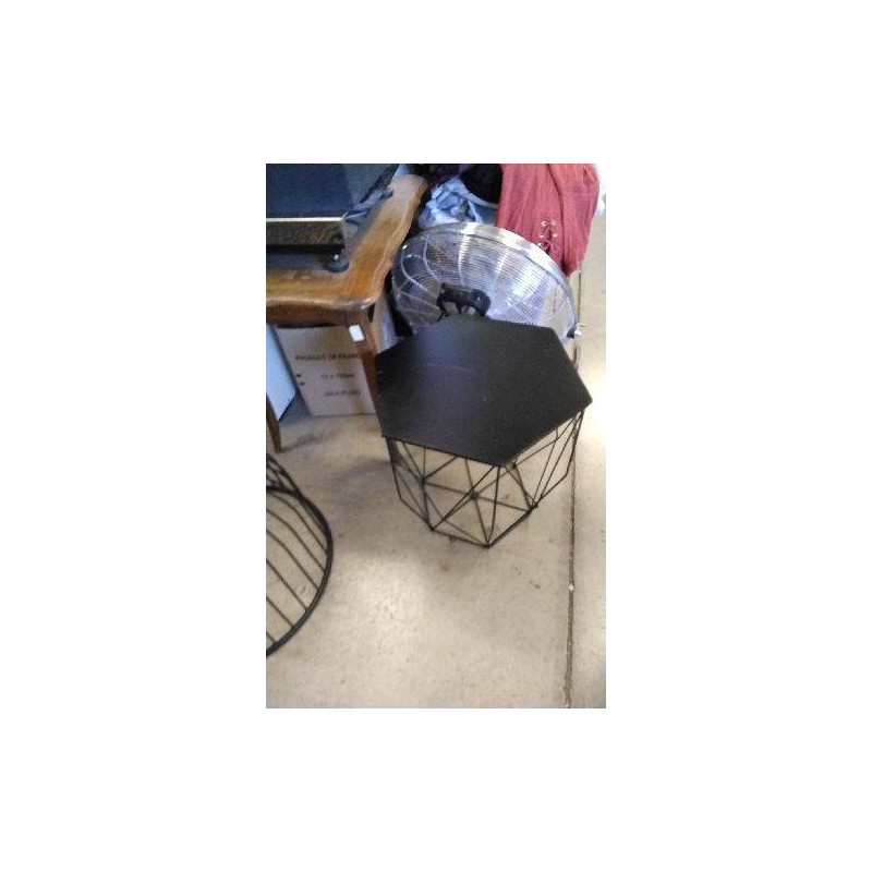 TABLE D’APPOINT HEXAGONALE EN L’ETAT