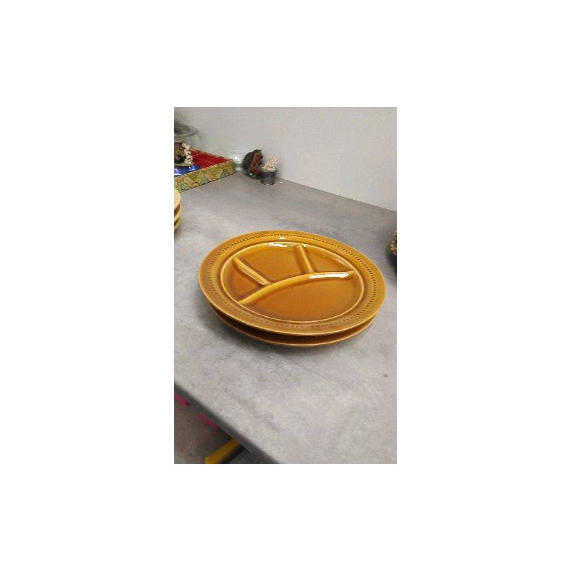 ASSIETTES A FONDUE LUNEVILLE X2 