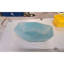 COUPELLE VERRE BLEUE