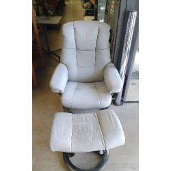 FAUTEUIL RELAX GRIS +...