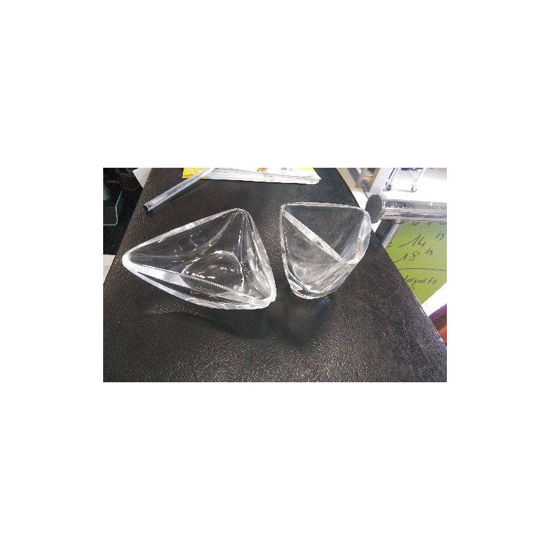 CENDRIER ET VASE VAL ST LAMBERT 