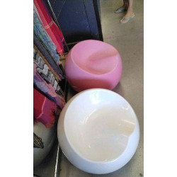 POUF RESINE STYLE BALL CHAIR - EN L’ETAT