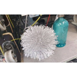 SUSPENSION BOULE METAL 