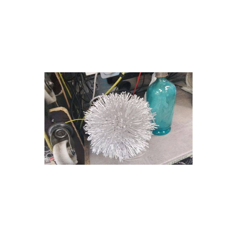 SUSPENSION BOULE METAL 