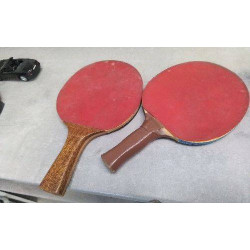 RAQUETTES PING PONG X2