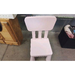 CHAISE ENFANT ROSE 