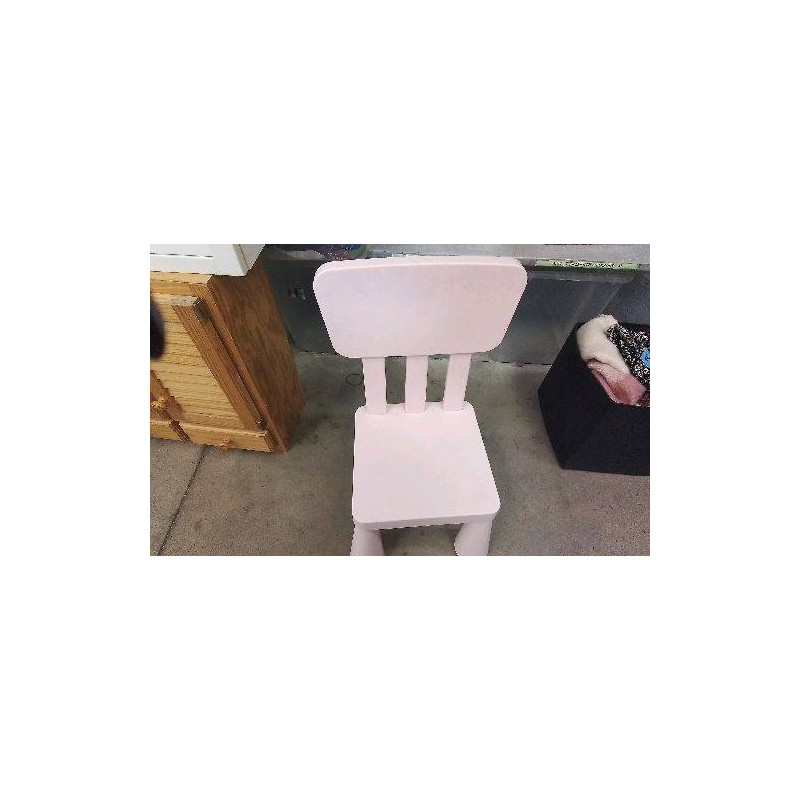 CHAISE ENFANT ROSE 