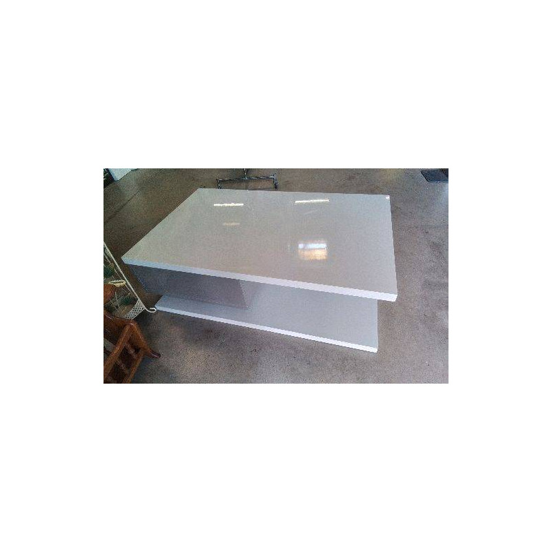 TABLE BASSE LAQUEE 1 TIROIR