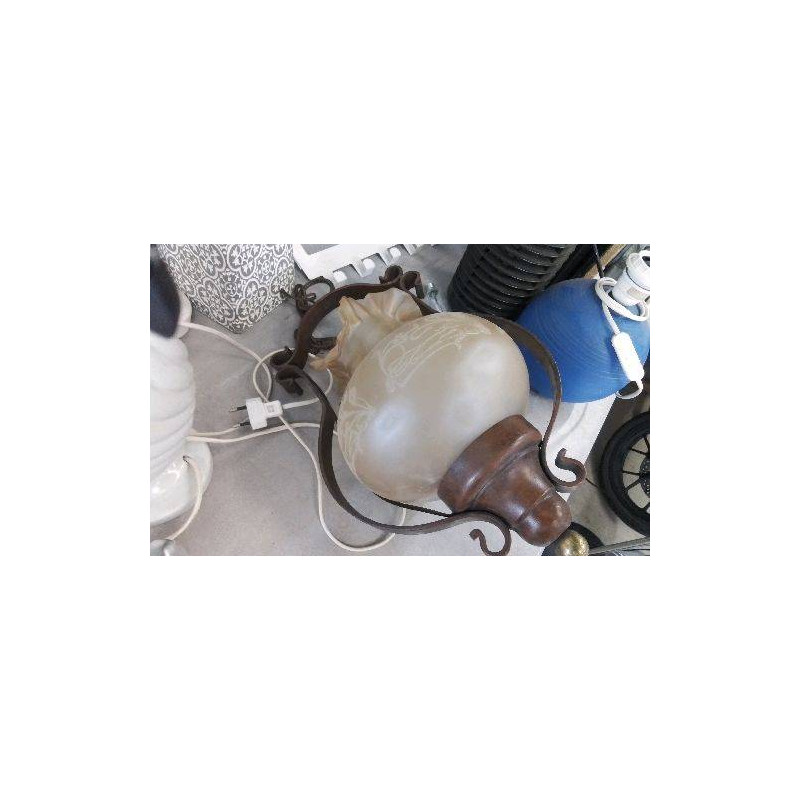 SUSPENSION FER VERRE 