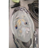 DESSOUS DE PLAT OVALE VERRE - ETOILE DE MER