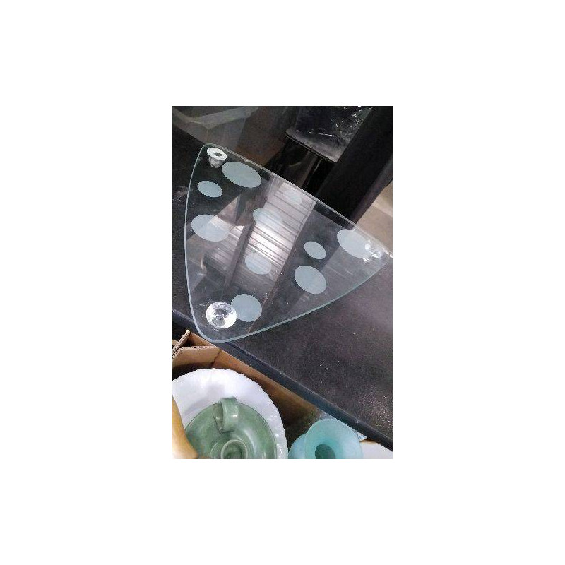 DESSOUS DE PLAT VERRE TRIANGULAIRE 