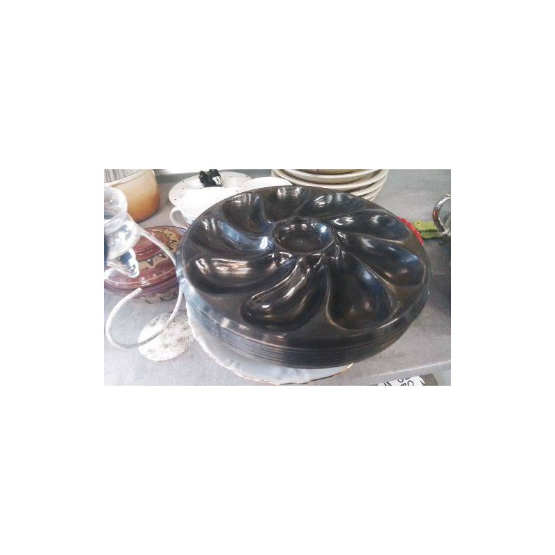 ASSIETTES FRUITS DE MER PLASTIQUE LE LOT