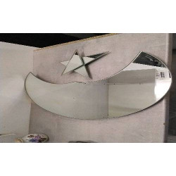 MIROIR LUNE + ETOILE ANNEES...