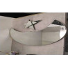 MIROIR LUNE + ETOILE ANNEES 70 / CREATION MATHIAS