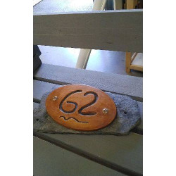 DECO NUMERO 62 - ARDOISE