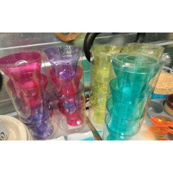COUPES A GLACE PLASTIQUES X4 
