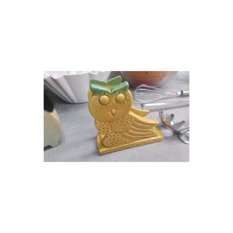 PORTE SERVIETTES CHOUETTE 