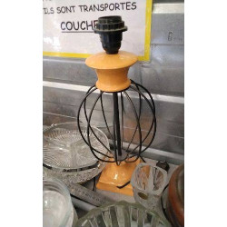 PIED DE LAMPE ORANGE