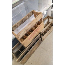 CAISSE BOUTEILLE BOIS -...