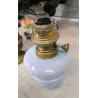 PIED DE LAMPE A PETROLE BLEU