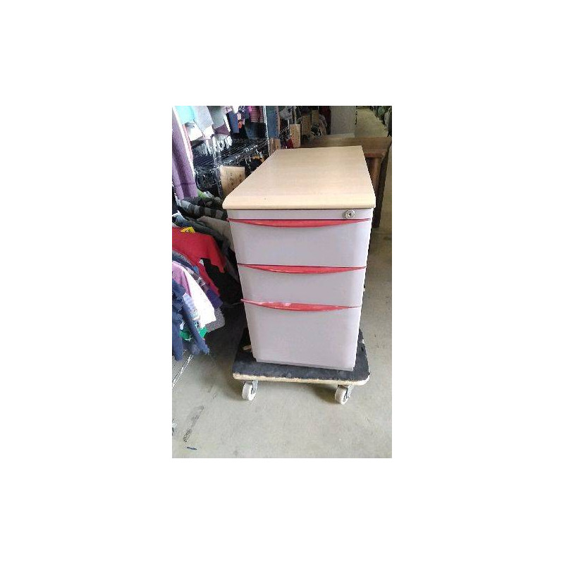 CAISSON BUREAU 3 TIROIRS ( SANS CLE)