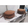 GALETTES DE CHAISE MARRON X5
