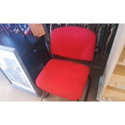 CHAISE D’ATTENTE ROUGE