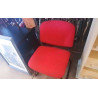 CHAISE D’ATTENTE ROUGE
