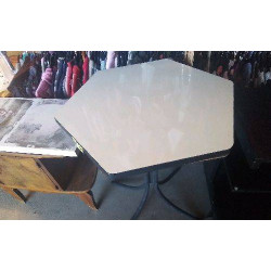 TABLE BISTROT HEXAGONALE EN...