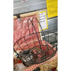 DECO PANIER METAL 