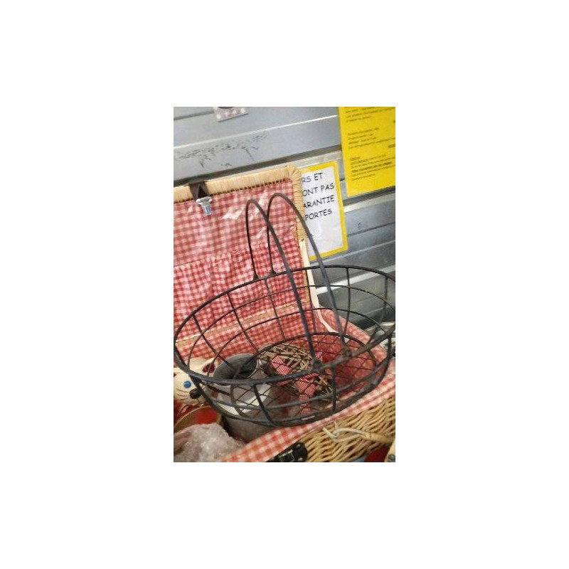 DECO PANIER METAL 