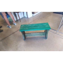 BANC BOIS PM VERT