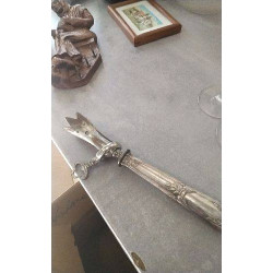 PINCE A GIGOT - METAL ARGENTE 