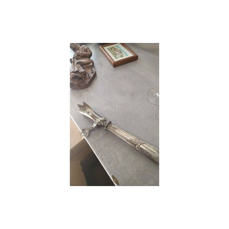 PINCE A GIGOT - METAL ARGENTE 