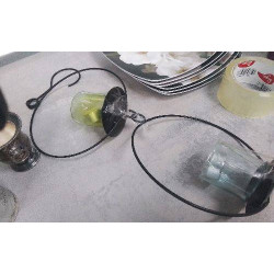 PHOTOPHORE DOUBLE A SUSPENDRE 