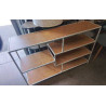 MEUBLE RANGEMENT CASES - BOUS METAL 