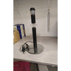 PIED DE LAMPE METAL PVC 