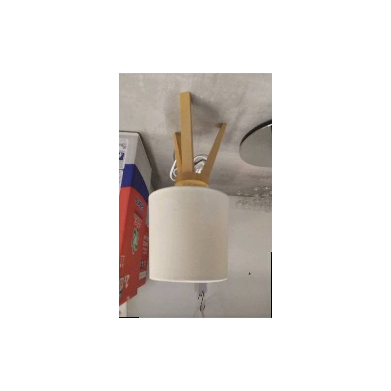 LAMPE PM PIED BOIS