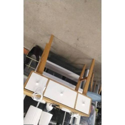 CONSOLE BOIS 3 TIROIRS 