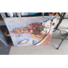 DECO PLAQUE PLATRE PEINTE