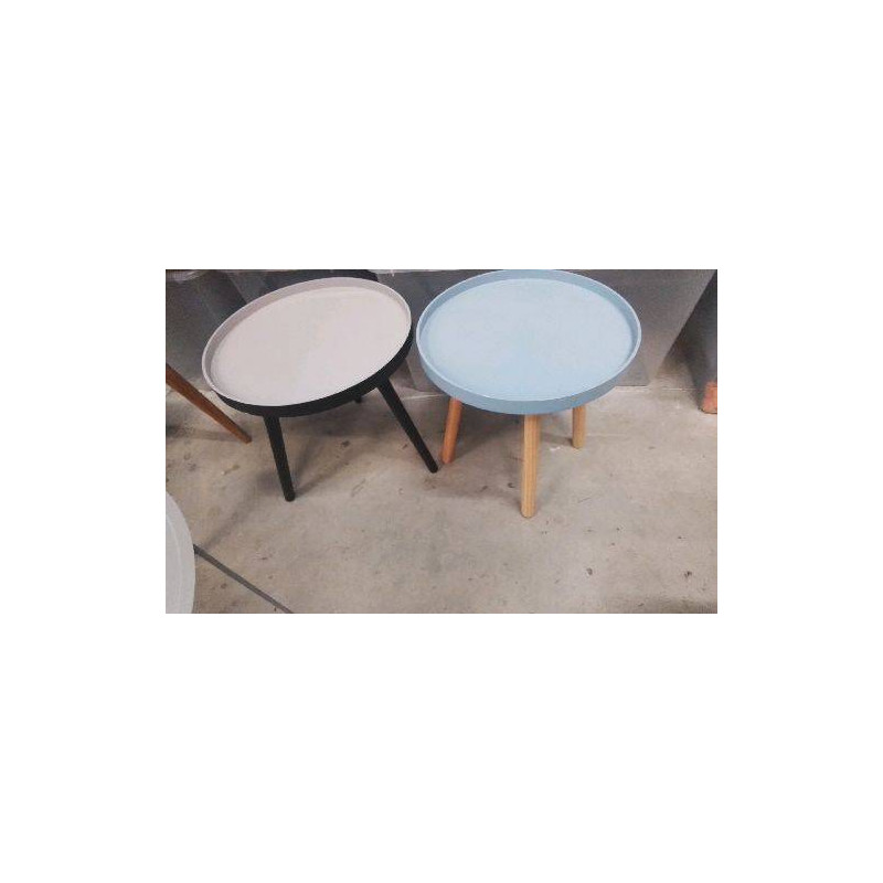 TABLE DAPPOINT PIEDS BOIS