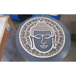 DECO BOUDDHA BOIS A SUSPENDRE 