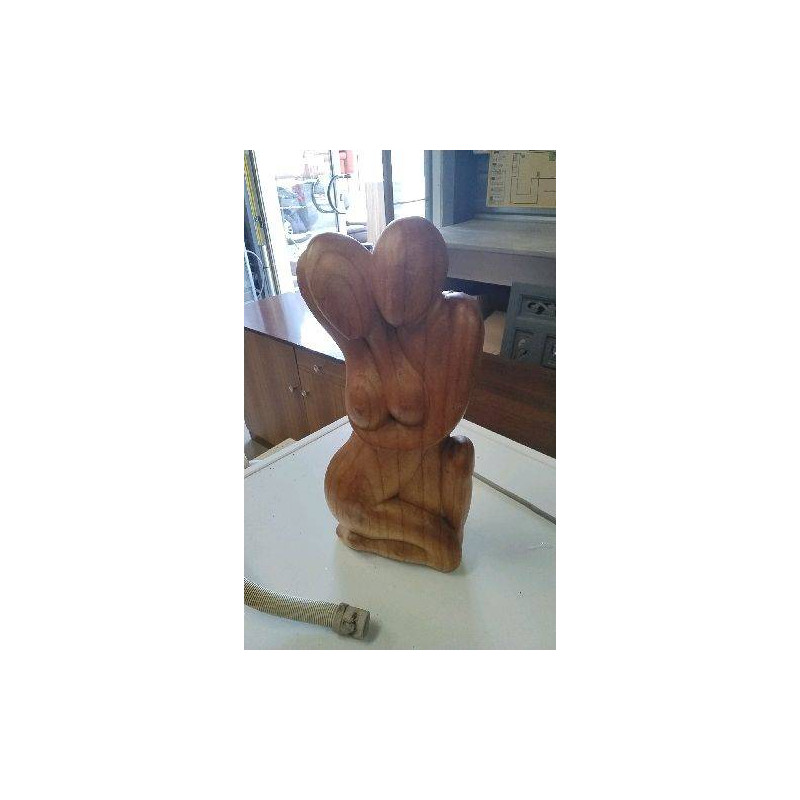DECO STATUETTE BOIS COUPLE