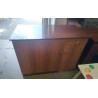 MEUBLE MARRON 2 PORTES 1 TIROIR
