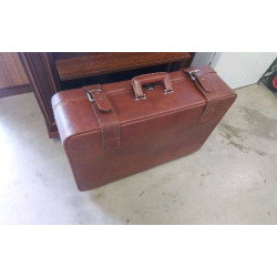 VALISE VINTAGE MARRON 