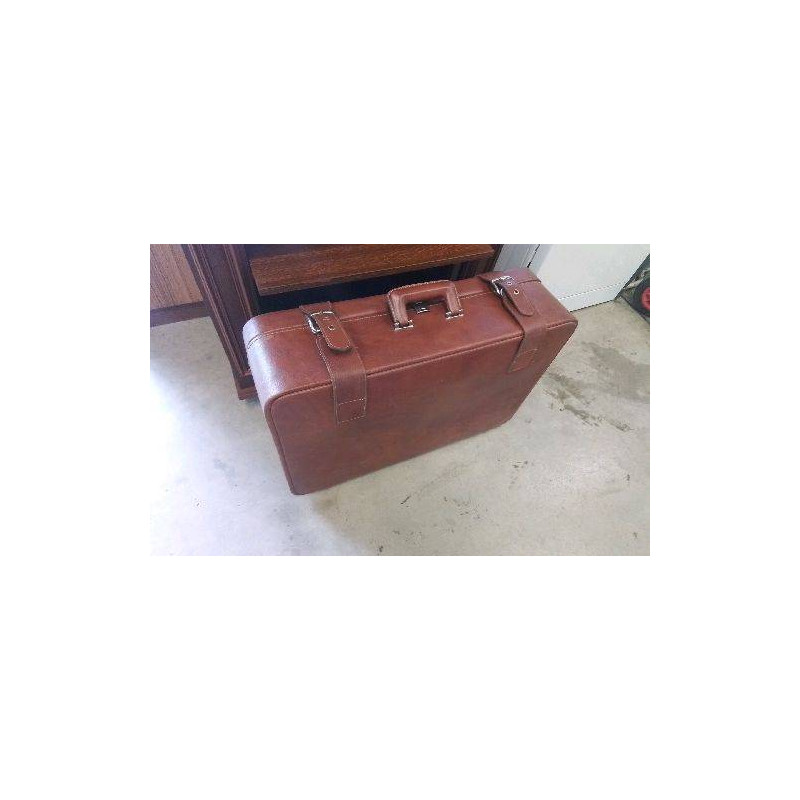 VALISE VINTAGE MARRON 