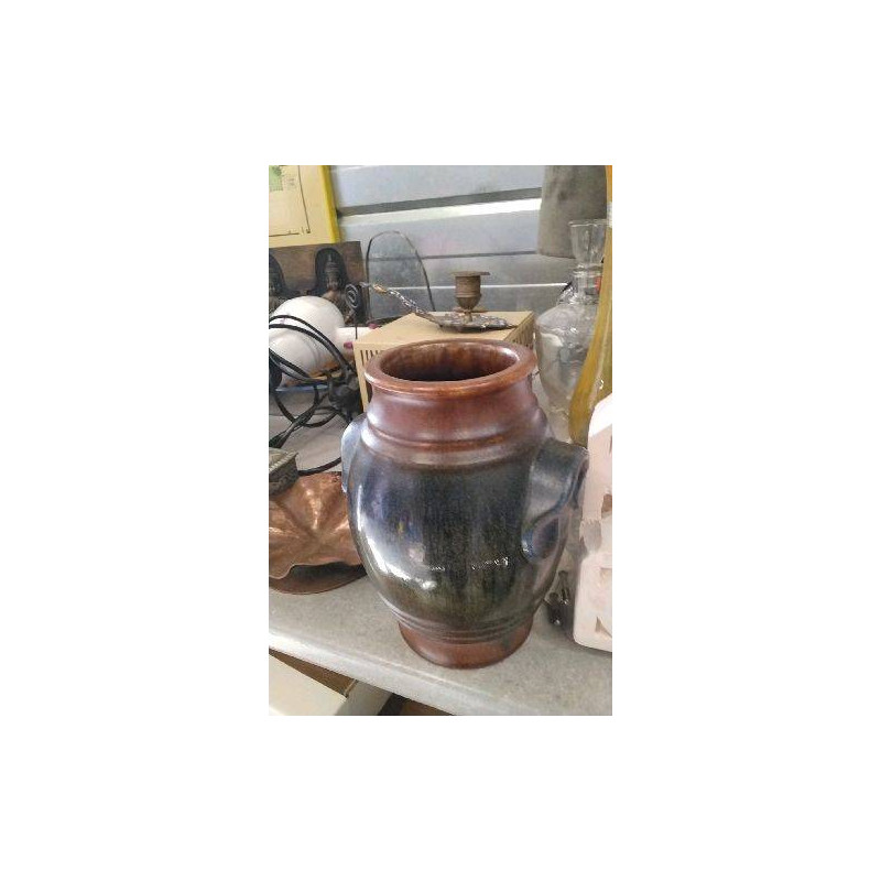 POT BLEU MARRON